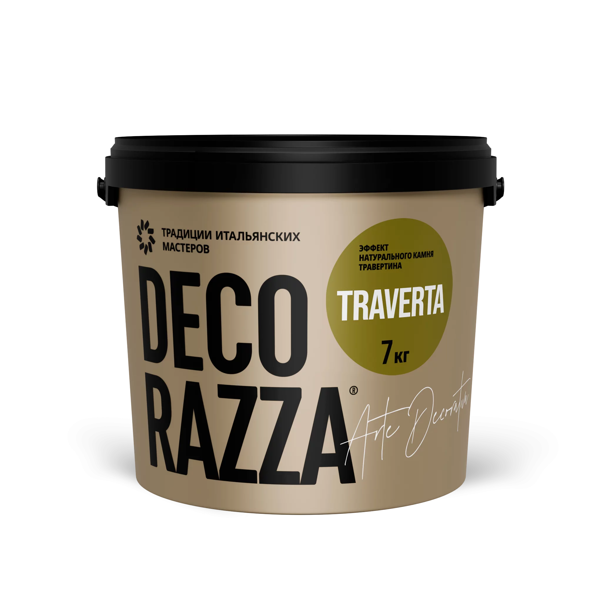 Traverta декоративная штукатурка с эффектом травертина Decorazza
